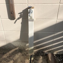 水道　支柱　屋外用　水栓