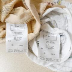 前開き 肌着 ロンパース 60-70cm 男の子 6枚セット ロンパスの画像