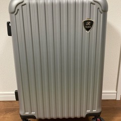 新品未使用　スーツケース　機内持込サイズ　シルバーの画像
