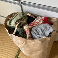 大量 男児用子供服の画像