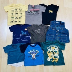 男の子向け子供服　30枚セット　80〜100cm まとめ売りの画像