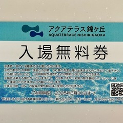 アクアテラス錦ケ丘ペア入場券の画像