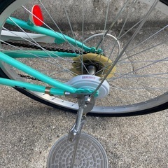 24インチ ジュニア自転車 ギアありの画像