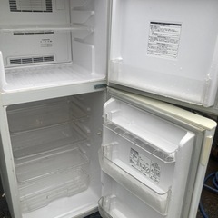 東芝　2ドア冷蔵庫　屋外洗剤清掃済み　しっかり冷えるの画像