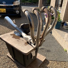 カワサキゼファーχ 400純正マフラー
の画像