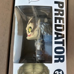 中古美品　funko pop プレデター　フィギュア　箱ありの画像
