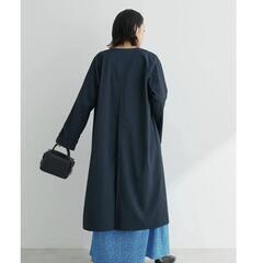 試着のみ　コート　ネイビー　Fサイズ　ショコラフィネローブの画像