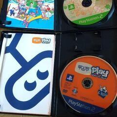 PS2 EyeToy（アイトーイ）カメラとソフト2個（EyeToyPlayとレッツプレイスポーツ）セットの画像