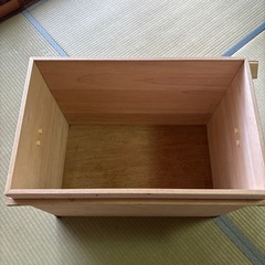 茶箱　木製　受け渡しは湯布院か安心院での画像