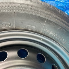 165R13LT タイヤホイールセット4本の画像