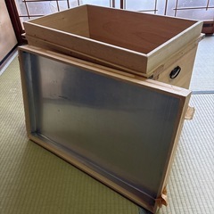 茶箱　木製　受け渡しは湯布院か安心院での画像