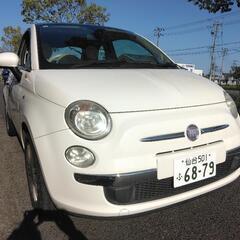 人気のフィアット500　チンクエチェント　サンルーフ　車検長い！...