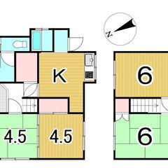 投資・DIY・民泊【売戸建て】高松市2階建て
