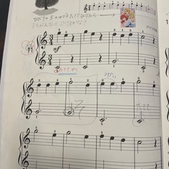 ピアノ楽譜8冊　書き込みありの画像