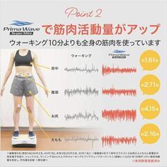 【ほぼ新品】(primasole) 振動マシン プリマウェーブ スーパーミニ 
の画像