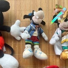【今週限定】ミッキー・グーフィー ぬいぐるみ3点セット