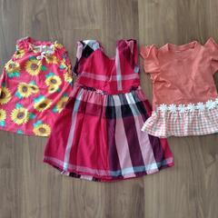値引きしました！早いもの勝ちです　女の子 子供服セット 95-105cm ワンピース中心春夏服14点まとめ売りの画像