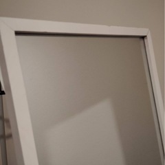 全身鏡/ホワイトの画像