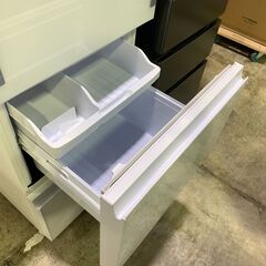 3D冷蔵庫 シャープ 350L SJ-GW35H-W 2022年 どっちもドア 左右開き 中古商品 店頭決済の画像