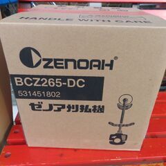 新品未使用 ZENOAH ゼノア エンジン刈払機 芝刈 BCZ265-DC│江別市のリサイクルショップドロップの画像