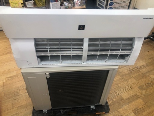 ★K178★SHARP製★2021年製冷暖房兼用エアコン6畳用100V★3カ月間保証付き★取付手配可能
