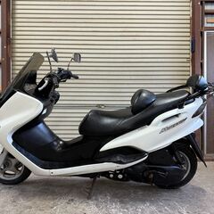 ⭕️⭕️5/11日まで⭕️⭕️マジェスティ125⭕️⭕️ 社外マフラー/キャブ車/キャリア付き/柏市の画像