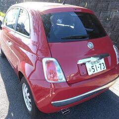 人気のフィアット500♪チンクエチェント♪カロッツェリアナビ付き、ETC付、程度良好♪車検付きですぐ乗れます♪　の画像
