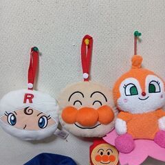 アンパンマンとキャラクター　おもちゃ＆ぬいぐるみ＆雑貨セットの画像
