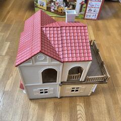 決まりましたシルバニアファミリー 赤い屋根の大きなおうちの画像
