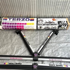 TERZO ガルウイング ロング スノーボード スキー キャリア ES114の画像