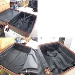 新品 HUNDRED バイカラー キャリーケース Mサイズ BIC-005 ハードケース グリーン系 スーツケース キャスター付き☆ 札幌市 北区 屯田の画像