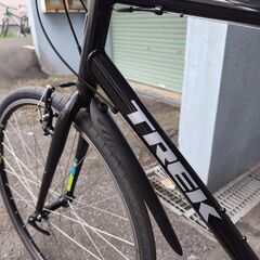 TREK クロスバイク 7.2FX 22.5インチ（身長175以上推奨）　車庫保管　チェーン、スプロケ交換済　札幌市内の画像