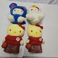 キティのぬいぐるみ