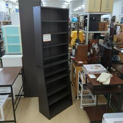 大容量な本棚！ダークブラウンの多目的棚 用途色々  【浜村鹿野温泉ICから3分 買取本舗、 宮本リサイクル 営業時間9～19時 定休日水曜のみ←連絡できませんm(_ _)m】の画像
