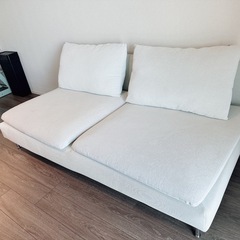 【無料】IKEAソファソーデルハムン フィーンスタホワイト  の画像