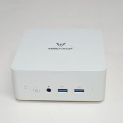 中古良品 MINISFORUM DeskMini UN1245W Windows11 ミニコンピュータ core i5-12450H メモリ16GB SSD512GB 無線内蔵の画像