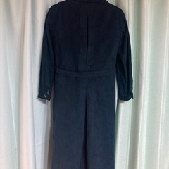 dressmaker kunie裏地がオシャレなネイビーのロングコート☆の画像