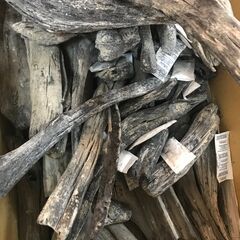 紀州備長炭 馬目割  馬目上小丸 使いかけの画像