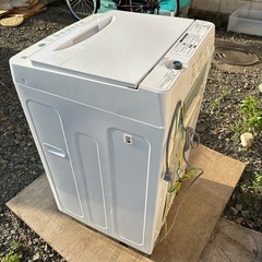 2024年製　使用数回 洗濯機　5.5kg ハイセンスの画像