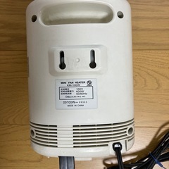 小型ファンヒーターの画像