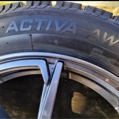 ホイール付き  スタッドレスタイヤ 165/60R15
の画像