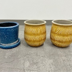 オシャレ 植木鉢 観葉植物 陶器 3個セット 雑貨