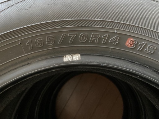 夏ﾀｲﾔ(ﾎｲｰﾙなし)165/70R14