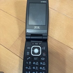 WILLCOM WS320K ブラック 本体の画像