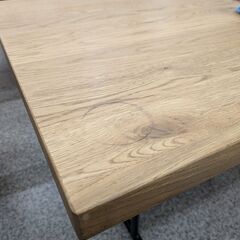 ジモティー見た！で5%OFF【ダイニングテーブル】関家具 CRASH GATE クラッシュゲート Knot antiques ノットアンティークス GRIT TABLE 1400　グリッド テーブル 1400 食卓テーブル オーク材 オイル仕上げ:ブラウンの画像