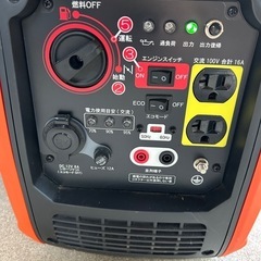 工進　インバーター 発電機 (定格出力1.6kVA) GV-16i の画像