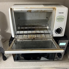 【お引渡し：6/10以降】 TOSHIBA オーブントースターの画像