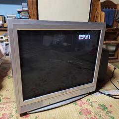 三菱 ブラウン管テレビ 29インチ D端子付きの画像