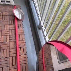 カーブミラーの画像
