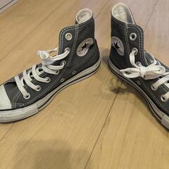 コンバース  オールスター ハイカット グレー  22.5の画像